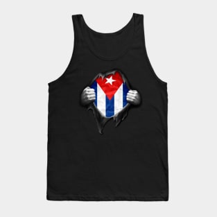 Cuba Flag. Proud Cuban Tank Top